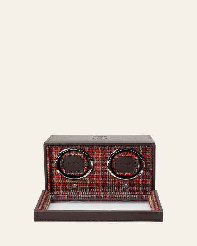 x WM Brown Double Watch Winder
